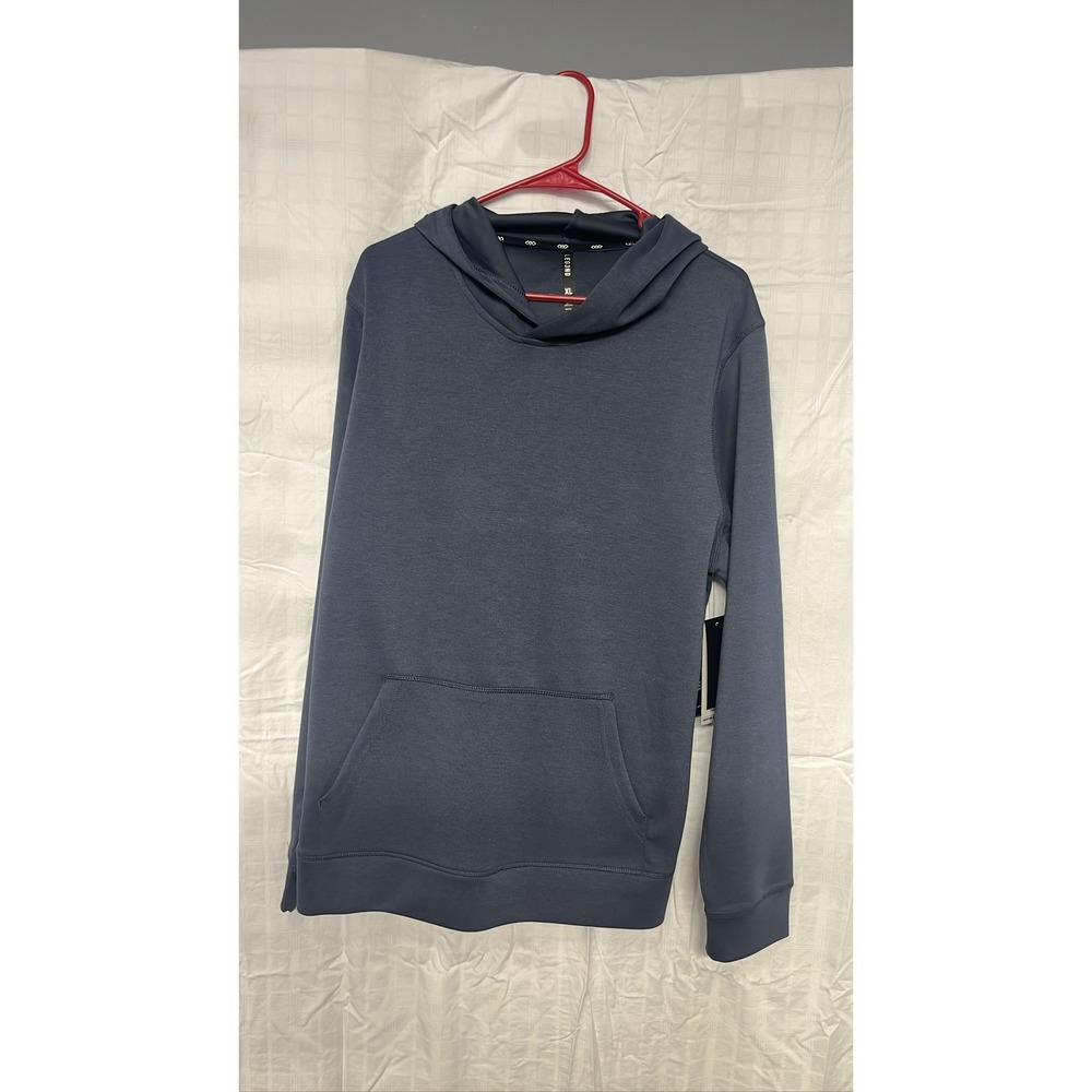 Legends Hawthorne Tech Hoodie Mens XL Blue Gray Pullover Sweatshirt